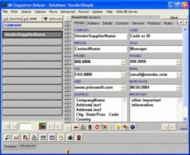 Vendor Organizer Deluxe screenshot